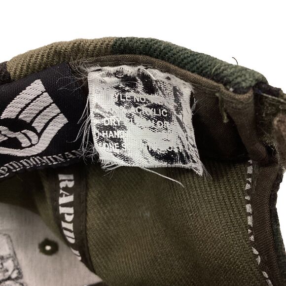 Rapid Dominance - Retired Army - United States Army - Green Camo Hat - Acrylic - Picture 9 of 10